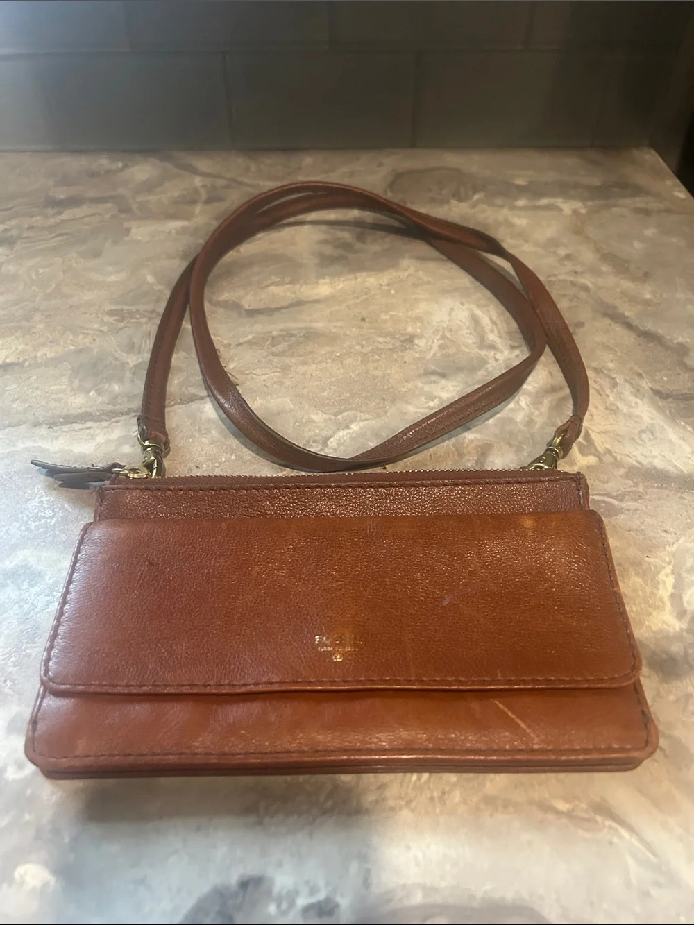 Fossil compact crossbody